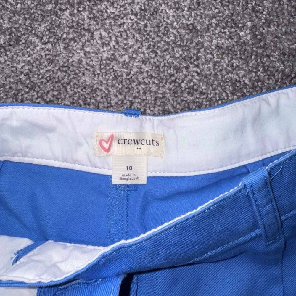 Crew Cuts Youth Girls‎ Light Blue Shorts - Size 10 NWT NEW